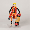 Miniatyrbillede 5 af 5: Anime Uzumaki Naruto Actionfigur Ansigtsændring Figur Bevægelige Led Cool Legetøj db 3PCS