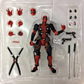 Pikkukuva 2 / 5: Legends X-men No.001 Deadpool Action Figure Amazing Revoltech Kaiyodo Toy Db Red