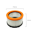 Miniatyrbilde 3 av 5: Pakke med 4 filtre for Rowenta X-FORCE FLEX 9.60, Filtre for Rowenta X-FORCE FLEX 9.60 og X-NANO ESSENTIAL RH20xx, 2 Forfiltre + 2 Motorfiltre [DB]