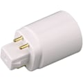 Miniatyrbild 1 av 4: Db Gx24q Led-lampadapter till 4-stifts E27-uttag 2 st