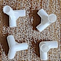 Miniatyrbild 3 av 5: Tält Intubationstillbehör Tältanslutningsdelar Reservdelar för 3x3m Paviljong Markis Tältfötter Hörn Mittanslutning [DB] 9PCS