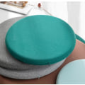 Miniatyrbillede 2 af 4: Stolepude, Rund Memory Foam Sædepude Lændestøttepude Til Stol db light grey L