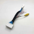 Miniatyrbild 1 av 4: VKAUTO För Mazda 2 Demio DJ Hatch 2015~2021 Fisheye Backkamera Fungerar Med OEM Stereo Backup Backnings Parkeringskamera Adapter [db] Adapter Cable
