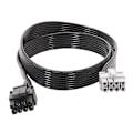 Miniatyrbillede 1 af 5: 8-Pin CPU Modul Ledning 12VHPWR CPU 8-Pin til 8-Pin (4+4) Han Modulært Strømkabel [DB]