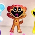 Pikkukuva 4 / 5: Hymyilevät Critters-figuuri Hymyilevät Critters Cat Nap Dog Day Catnap Dogday Figure Set Toy Catnat Kickinchicken Figurine Db set A