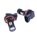 Miniatyrbild 4 av 5: 2x H8 H11 6000k 30w Hög Effekt Cree Led Dimljus Canbus Lampa Glödlampa Vit Db Black 2 Pc