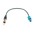 Miniatyrbilde 2 av 5: Universal Fakra til DIN Bilstereo Radio Antenneadapter Mast Antenneadapter DB black