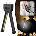 Miniatyrbillede 2 af 5: 2025 Opgraderet Gym Lampe til Posering, 7-Niveau Dæmpende LED Arbejdslampe, Magnetisk & Hængende Krog Camping Lommelygte, USB-C Genopladelig [DB] Black