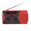 Miniatyrbillede 3 af 5: Radio håndsving, solcelledrevet radio, NOAA-radio, håndsvingradio, solcelledrevet radio, radio DB Red
