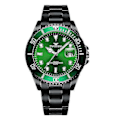 Miniatyrbillede 1 af 5: 2025 Nye Herreure Herre Rustfrit Stål Vandtæt Mode Quartz Ure Herre Ur Lysende Herre Luksusur [db] s925- 3