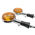 Miniatyrbillede 1 af 5: Blinklys Lampe Til Virago XV250 XV535 XV920 Indikator Gult Lys db