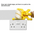 Miniatyrbilde 5 av 5: Clean Cut String Trimmer Roller Brush, String Trimmer med utskiftbare ruller, Bro [DB]
