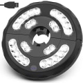 Miniatyrbilde 1 av 3: Parasol Light USB Oppladbar Parasoll Lys Utendørs Strand Fritidstelt Lys (Hvit)