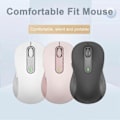 Miniatyrbilde 2 av 5: M650 Trådløs Mus 2.4GHz Bluetooth-kompatibel Doble Moduser Ergonomisk DPI Justerbar Stille Mini Lett Universal Trådløs Datamaskin Kontor Db Black