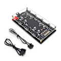 Miniatyrbilde 1 av 5: Datamaskin Chassis Vifte Hub Med Beskyttende Film Deksel Pwm Hub Dual 8-bit Hub [DB]