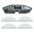 Miniatyrbilde 1 av 5: Db erstatningsvanntank med 4 moppeputer kompatibel for S7 MaxV Ultra/S7 MAXV/S7 Pro robotstøvsugerdeler As Shown
