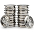 Miniatyrbillede 1 af 5: Db 50 stk. ventilationsgitter i rustfrit stål