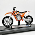 Miniatyrbillede 2 af 4: Welly 1:18 Ktm 450 Sx-f Legering Motorcykel Model Diecast Metal Legetøjsmotorcykel Model Høj Simulationssamling Børn Legetøj Gave Db With foam box