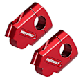 Miniatyrbillede 1 af 5: 28mm 22mm Styrholder Klemme Motorcykel Styr Forhøjer Montering Til Honda- Holdbar db Red A