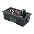 Miniatyrbild 2 av 5: PWM Motorvarvtalsregulator Justerbar Varvtalsregulator DC 5V-30V 12A 360W Motorstyrenhet med Dubbel MOS-drivare [DB] Black