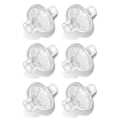 Miniatyrbild 5 av 5: Viralt in-line utloppsfilter kompatibelt med CPAP/BiPAP-maskin, 12-pack