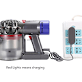 Miniatyrbilde 5 av 5: 26.1v Strømforsyningslader for Dyson V6 V7 V8 Kordløs Støvsuger EU-kontakt [DB]