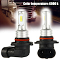 Miniatyrbillede 5 af 5: 6x 9005 Hb3 Led Forlygtepærer Sæt Fjernlys 35w 4000lm 6000k Hvid Høj {Db} Black