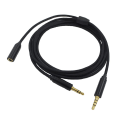 Pikkukuva 1 / 5: Uusi 2m Chat Link -sovitinkaapeli 3,5 mm 1 naaras - 2 uros -sovitinkaapeli /switch Hd60s pelikonsolilisävarusteille