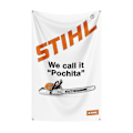 Pikkukuva 1 / 5: 3x5ft Stihl Timbersports -sarjan lippu polyester digitaalinen painatusbanneri koristeluun DB J0476 120 x 180cm