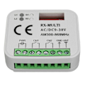 Miniatyrbilde 2 av 5: Garagedør fjernkontrollmottaker 433 868mhz rx multi 300-900mhz ac/dc 9-30v mottaker med fjernkontroll-yu [DB]