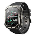 Miniatyrbild 1 av 4: 2024 Ny C20pro Smartwatch Hjärtfrekvens Bluetooth Samtal Informations Push Smart Armband Sportklocka App Dafit {DB} Black