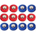 12 stk. Bordshuffleboard Spil Glidende Perler Desktop Shuffleboard Spil Tilbehør [DB]