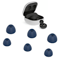 Miniatyrbild 1 av 3: 6 st Ersättningsöronspetsar Mjuka Silikonhörlurar Hölje för Samsung Galaxy Buds2 DB Blue Style A