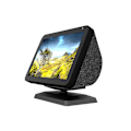 Miniatyrbild 4 av 5: Stabilt Medium Bokhylla Skrivbords Högtalarstativ för Amazon Echo Show 8 db Black