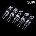 Miniatyrbilde 1 av 5: 5 stk. 220v G5.3 35w/50w Sokkel Halogen Jc Type Pærer Lys Lampe Pære Gult Lys Db 50W