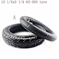 Miniatyrbillede 1 af 5: 12 1/2x2 1/4 Hjul Dæk 12 Tommer 12 1/2 X 2 1/4 62-203 Dæk Slange Passer Til Mange Benzin Elektriske Scootere Og E-cykel Foldbar Cykel {Db) tyre A