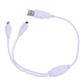 Miniatyrbild 4 av 5: 2-i-1 USB-kabel Micro USB Mini-USB till USB-kabel Snabbladdning för mobiltelefon [DB] 2m