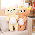 Miniatyrbild 2 av 5: Kawaii Rilakkuma Plyschdjur Teddybjörn Mjuk Djur Soffa Kuddar Rum Dekorationer Födelsedagspresent Till Barn Julgåvor [DB] brown 20cm