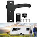 Miniatyrbilde 5 av 5: Universal Caravan/Bobil Dørskjerm for Låsehåndtaksett Venstre/Høyre Åpen db