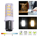 Pikkukuva 2 / 5: Ba15d-kaksoiskosketinpistimen kantainen LED-maissilamppu LED-lamppu 220 V ompelukoneisiin Pfaff, Singer, Privilege, Bernina jne. [DB] A181