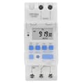 DB Veckotimer 12V DC 16A LCD-display med nedräkningsfunktion, utbytbart batteri