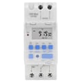 Miniatyrbild 1 av 5: DB Veckotimer 12V DC 16A LCD-display med nedräkningsfunktion, utbytbart batteri