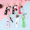 Miniatyrbillede 2 af 5: 1 Stk Kpop Bts Twice Nct Exo Blackpink Got7 Lystik Vedhæng Nøglering Snore Db N5 1 Pcs
