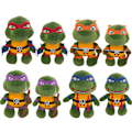 Miniatyrbillede 5 af 5: Teenage Mutant Ninja Turtles Plys Tmnt Leonardo Plysj Søde Skildpadde Plysdyr Dukke Til Børn DB Red 35cm