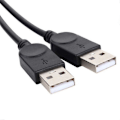 Miniatyrbilde 3 av 4: Ny USB 2.0 1 Hunn til 2 Hann Y-splitter Data Synkronisering Lading Forlengelseskabel {DB}
