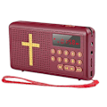 Miniatyrbilde 1 av 5: Audios Bibelspiller Bibel Snakker King James Version Bibel Audios Spiller [Db] Red