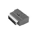 Pikkukuva 5 / 5: 3 HDMI-yhteensopivaa liitäntäporttia 1,5 m:n HDMI-yhteensopiva uros - 3 RCA Scart -ääni- ja videokonvertoriadapterikaapeli [DB] Black
