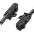 Miniatyrbilde 4 av 5: Vaskemaskin Elektrisk Motor Karbonbørste, Sole Motor Karbonbørster Sole For Zanussi Electrolux 4  [dB} Black