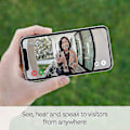 Pikkukuva 4 / 5: Ring Video Doorbell (2. sukupolvi) | Langaton videon ovikello turvakamera 720p HD-videolla, akku- db V5 silver Ding Dong Machine