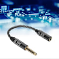 Miniatyrbild 5 av 5: 4,4 mm Balanserad Hane Till 3,5 mm Stereo Hona Adapterkabel För Nwzx507 Dmpz1 Nwzx300a Nwwm1z 4,4 mm Hörlurskabel [DB]